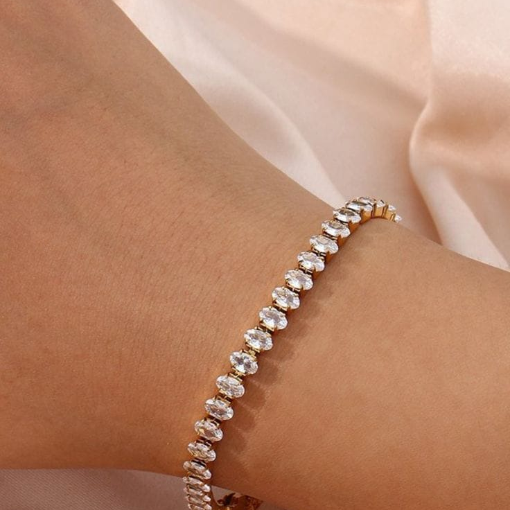 CZ stone braclet