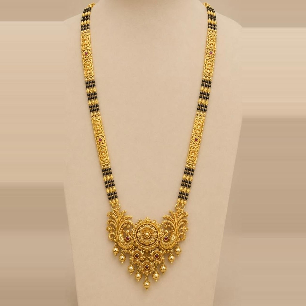 Long Gold Mangalsutra