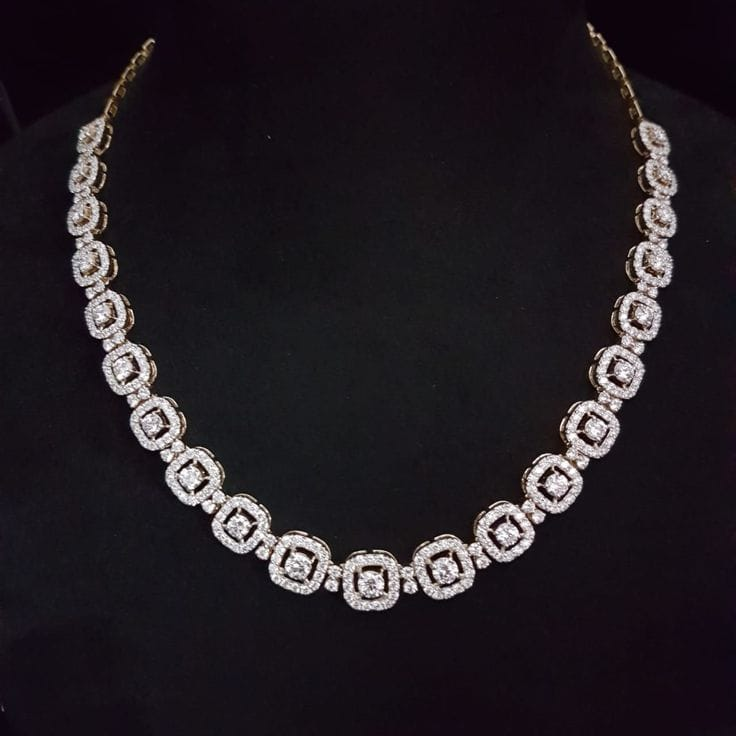 Diamond necklace