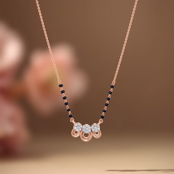 Diamond mangalsutra