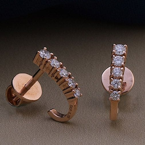 Diamond earrings