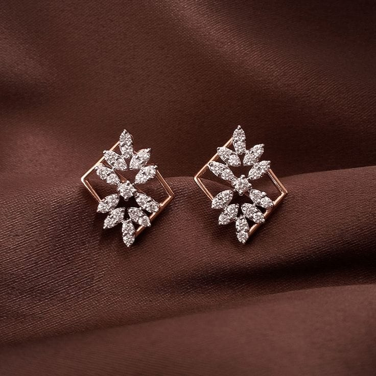 Diamond earrings