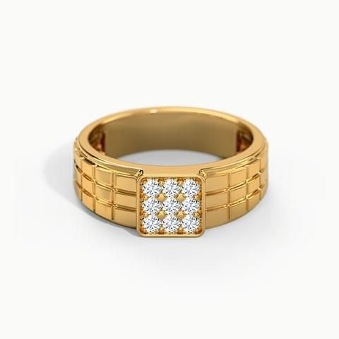 Men's diamond ring