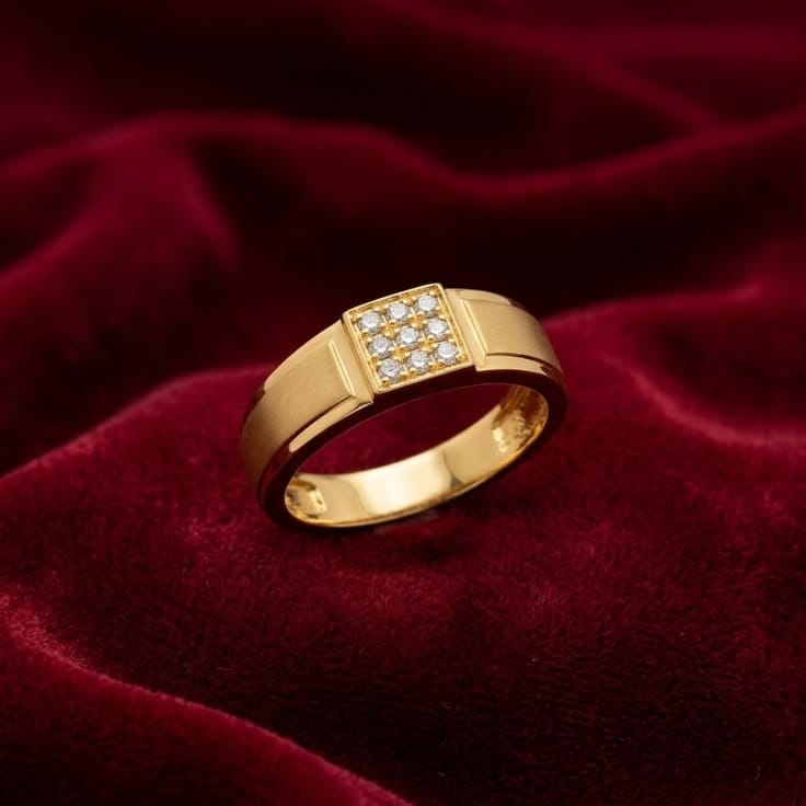 Men's diamond ring