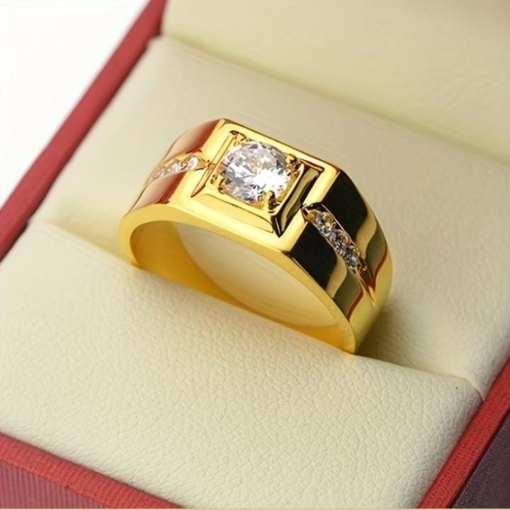 Men's diamond ring