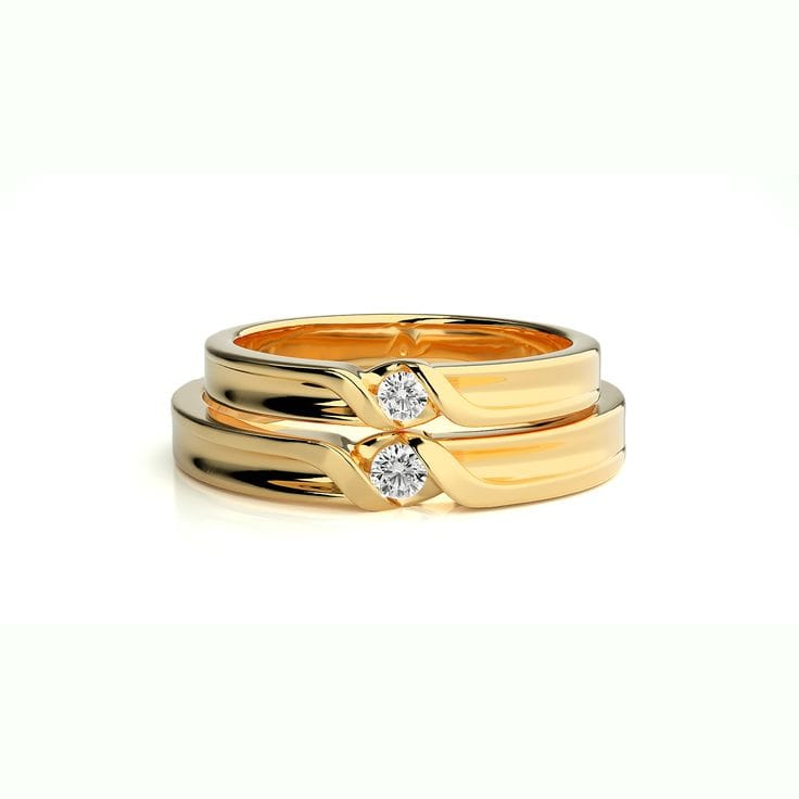 Couple diamond ring