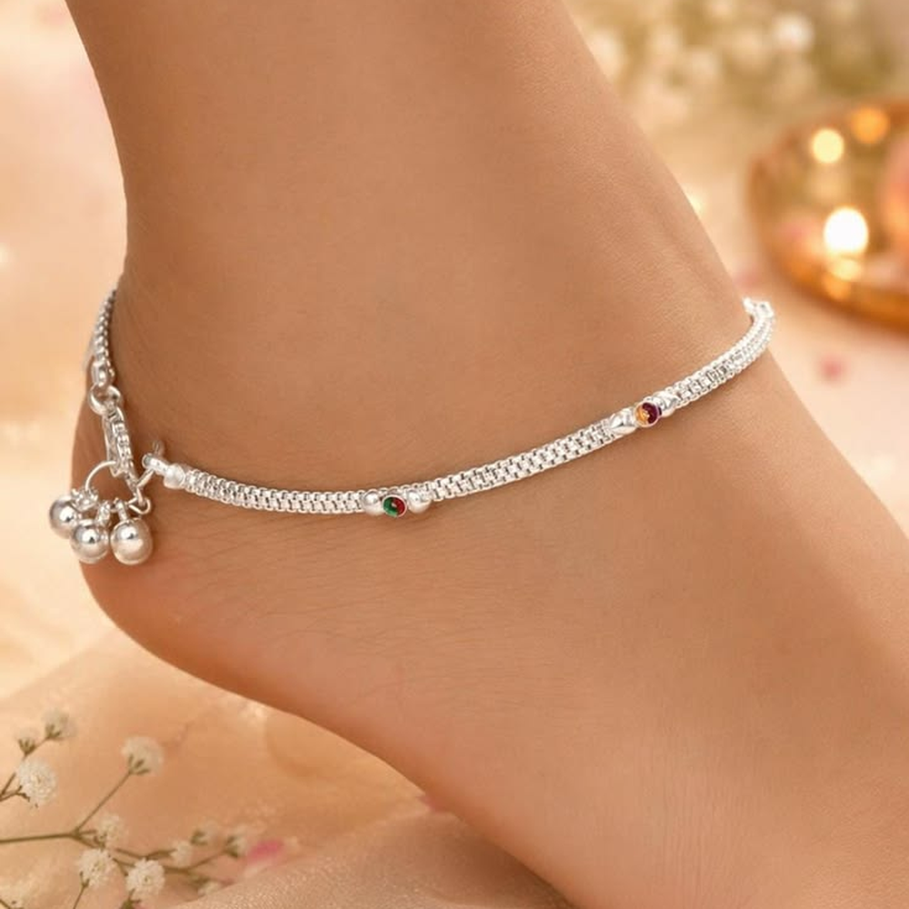Silver payal