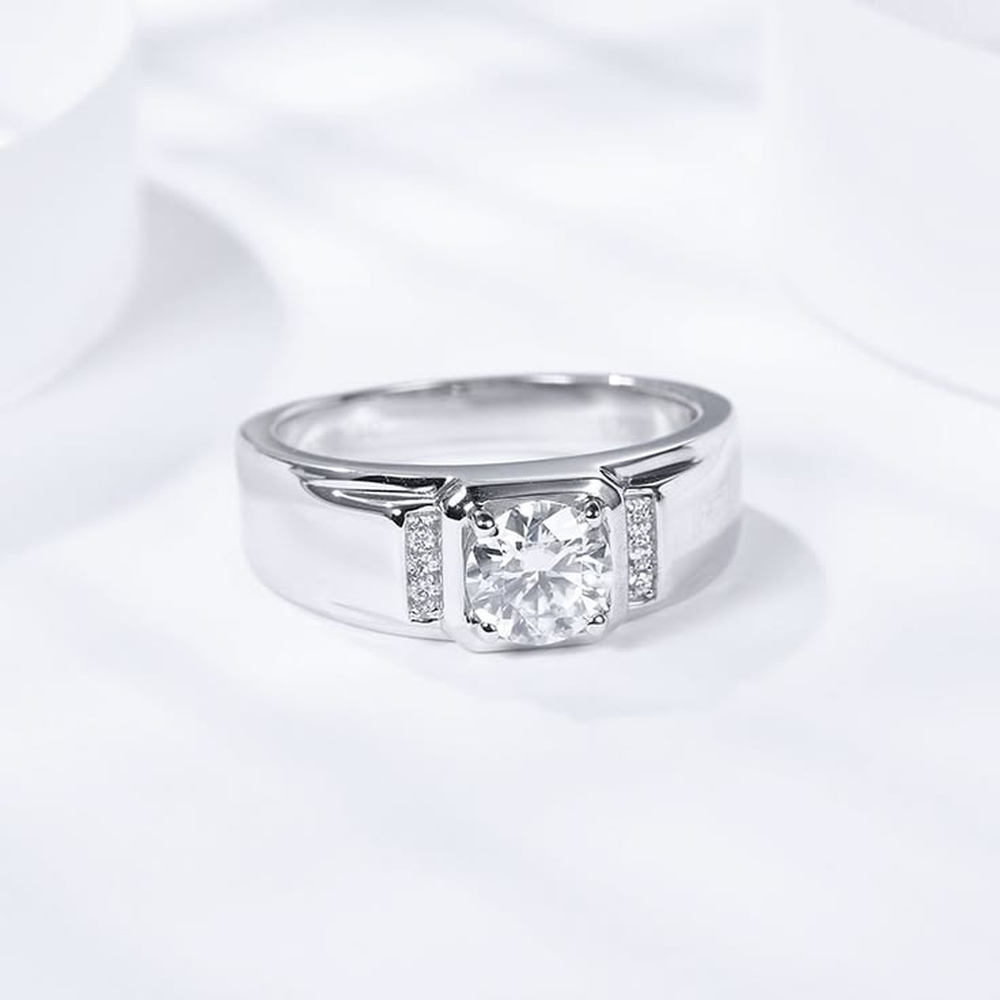 Silver man's ring
