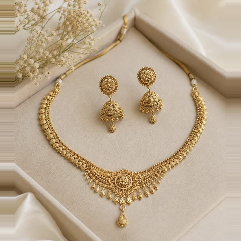 Short gold har